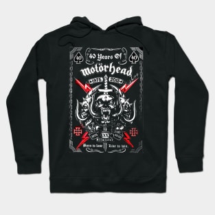 MOTORHEAD 40 YEARS Hoodie